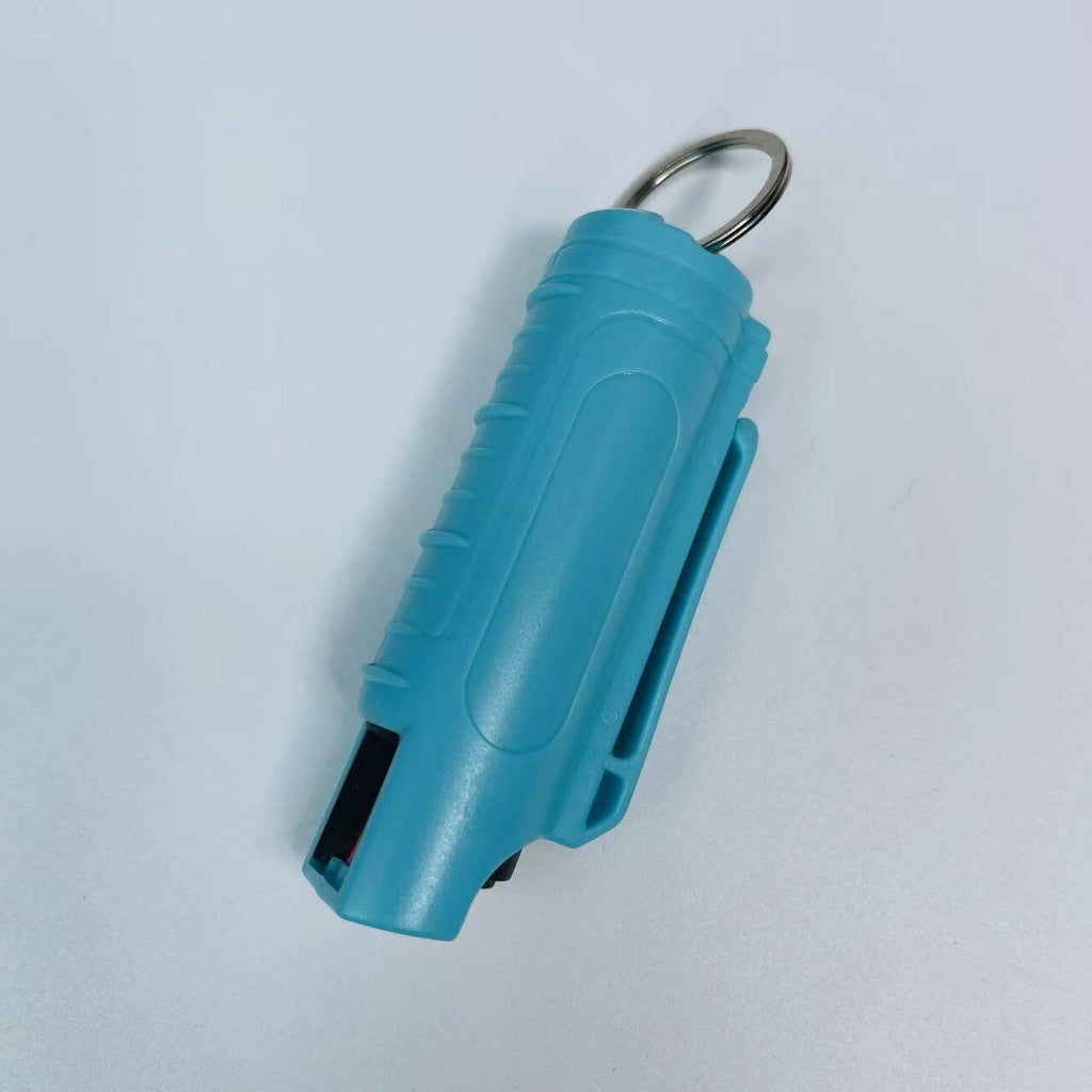Juego de abridor de botellas con bola de lana para bolsa de tarjetas con cuentas, llavero autodefensa tipo nudillo de tigre