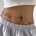 Traje de cadena fina de moda para el cuerpo