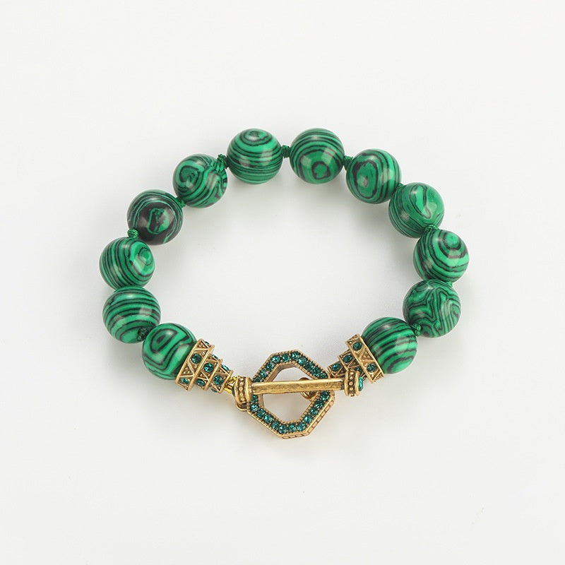 Armband Türkis Vintage Antik Farbige Glasur