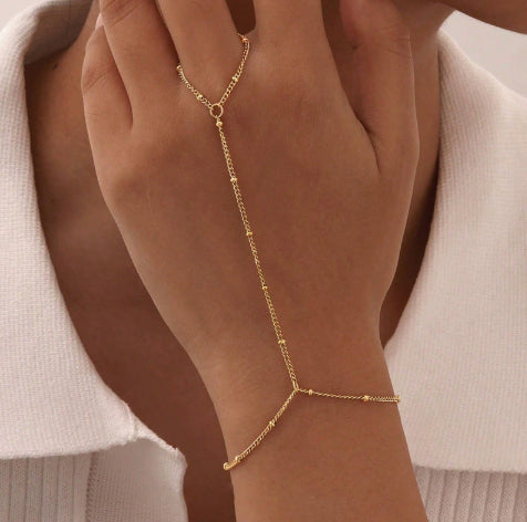 Fashion Special-interest Vintage Chain Finger Bracelet