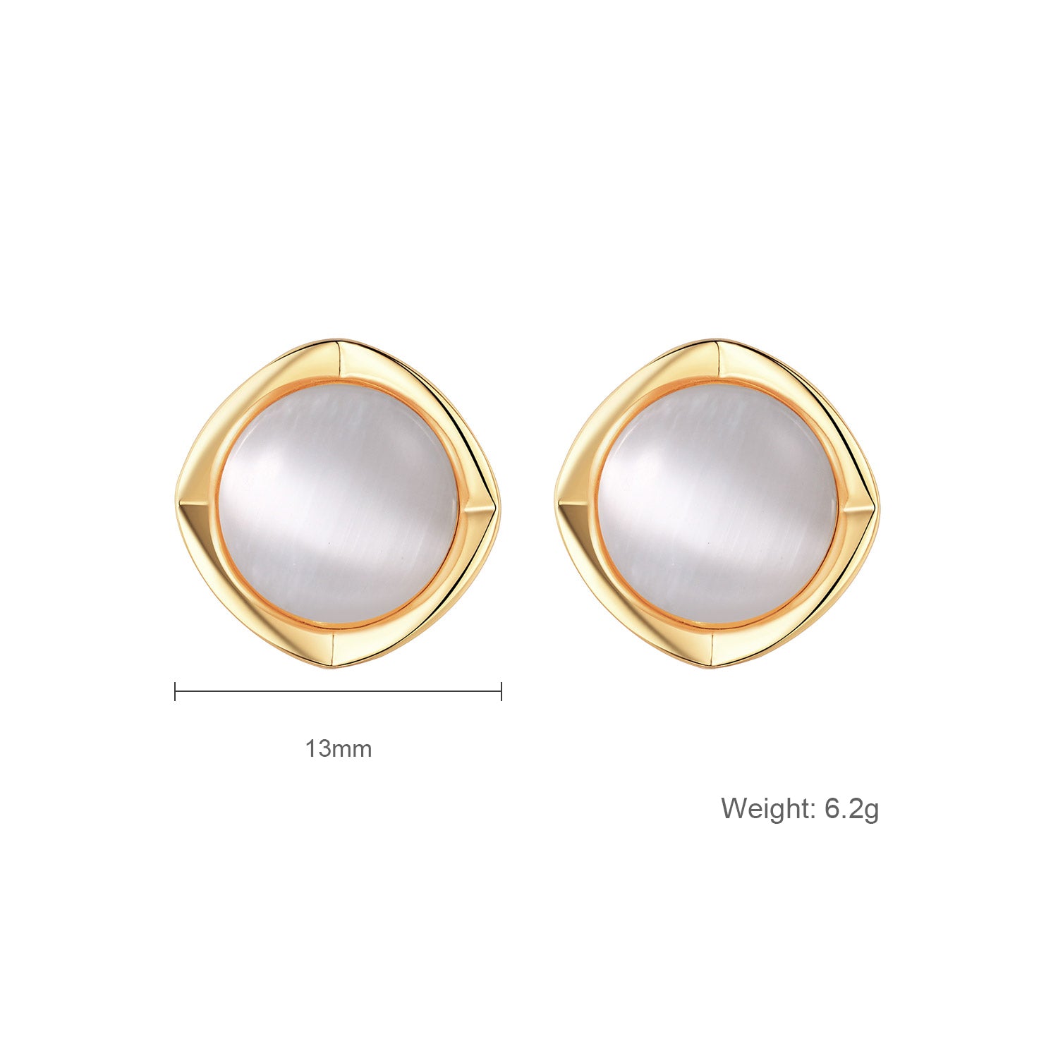 Pendientes de alta gama a la moda