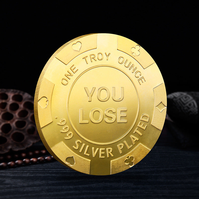 Moneda conmemorativa Chicas con suerte se arriesgan