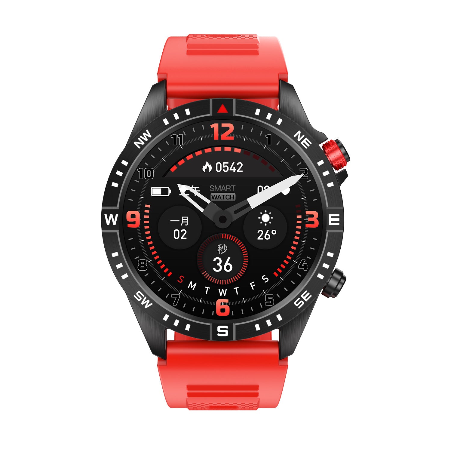 Smartwatch Herren Offline-Zahlung Multifunktion