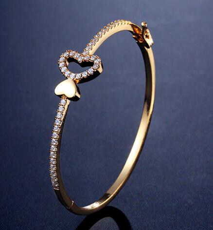 Pulseras de pareja con diseño de corazón para hombres y mujeres