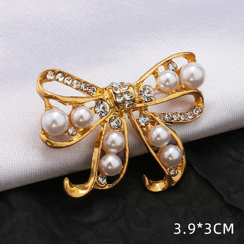Accesorios Decorativos de Corsage para Ropa con Flores y Lazos