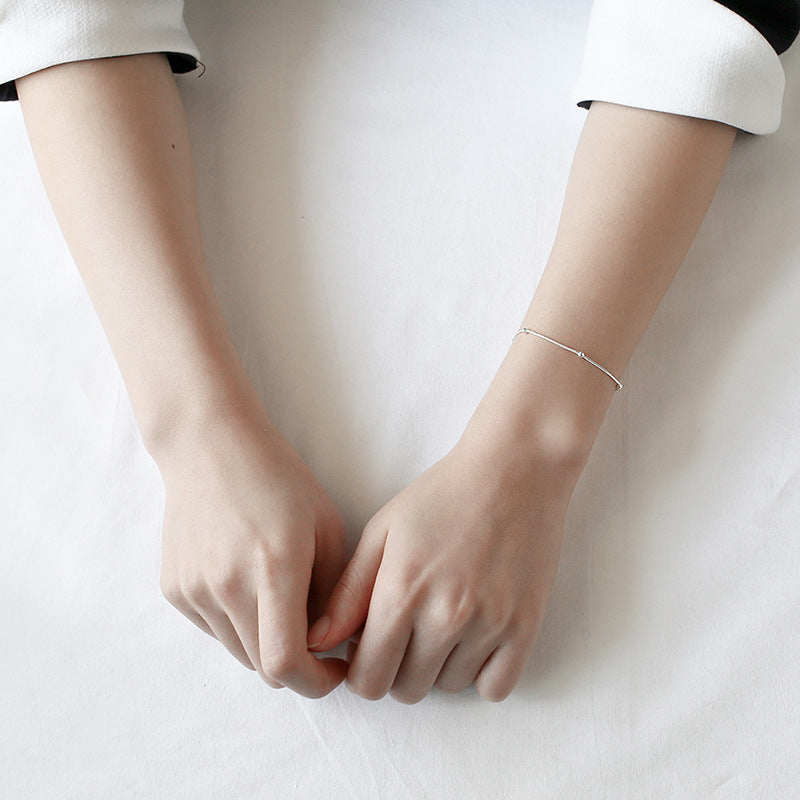 Women's Simple Fashion Personality Snake Bone Bracelet