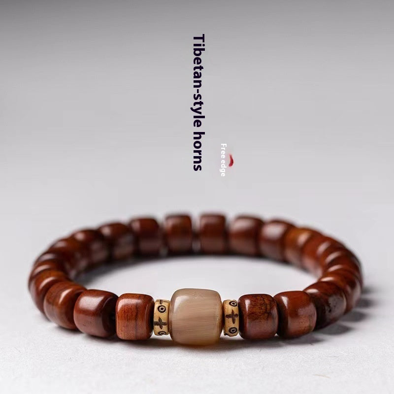 Tibetan Style Yak Bone Hand Toy Beads Bone Tibetan Beads Horn Bracelet