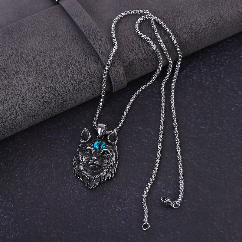 Halskette Hochwertige Metall Anhänger Herren Rock Party Punk Schmuck