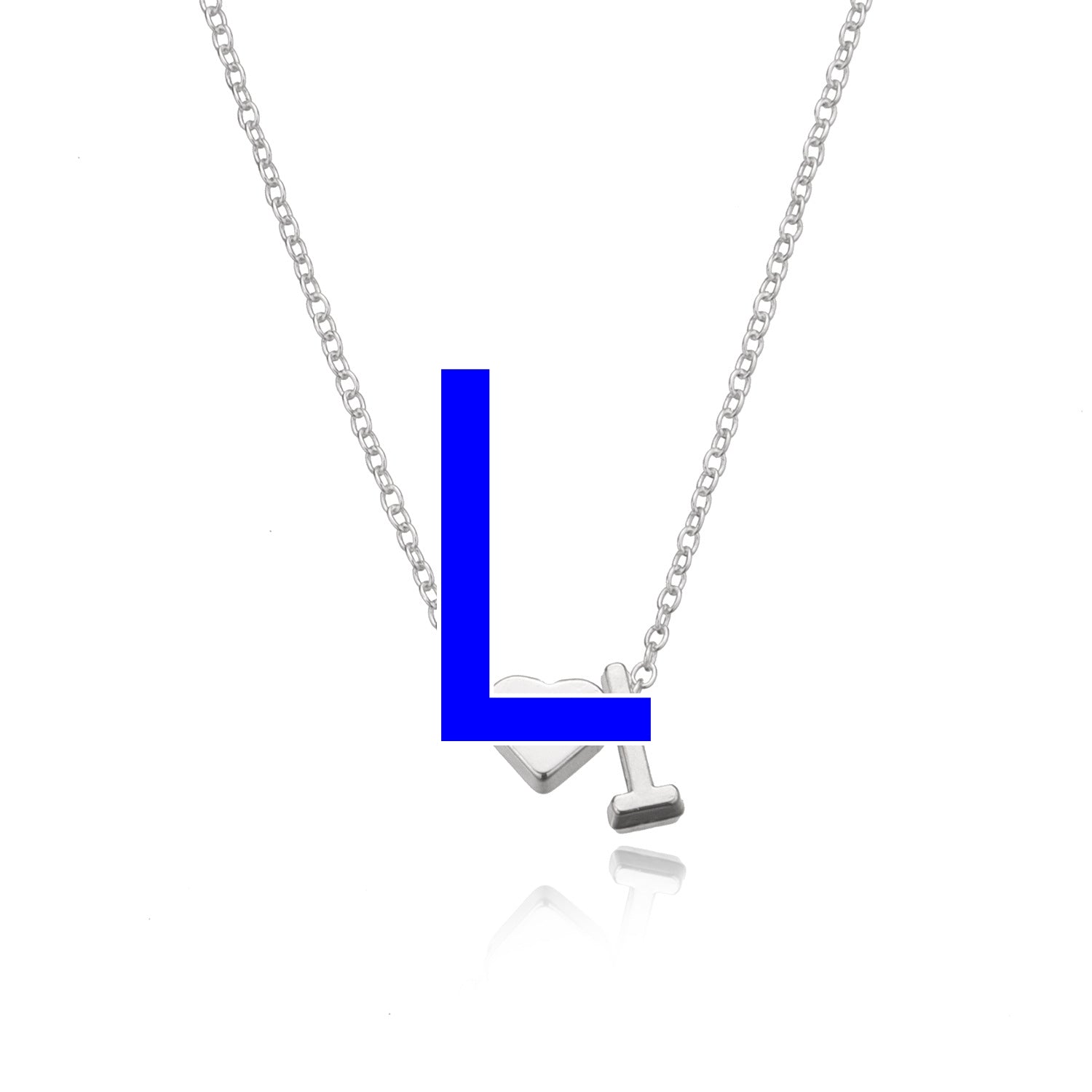 Fashion Exquisite Initial Gold And Silver Clavicle Chain