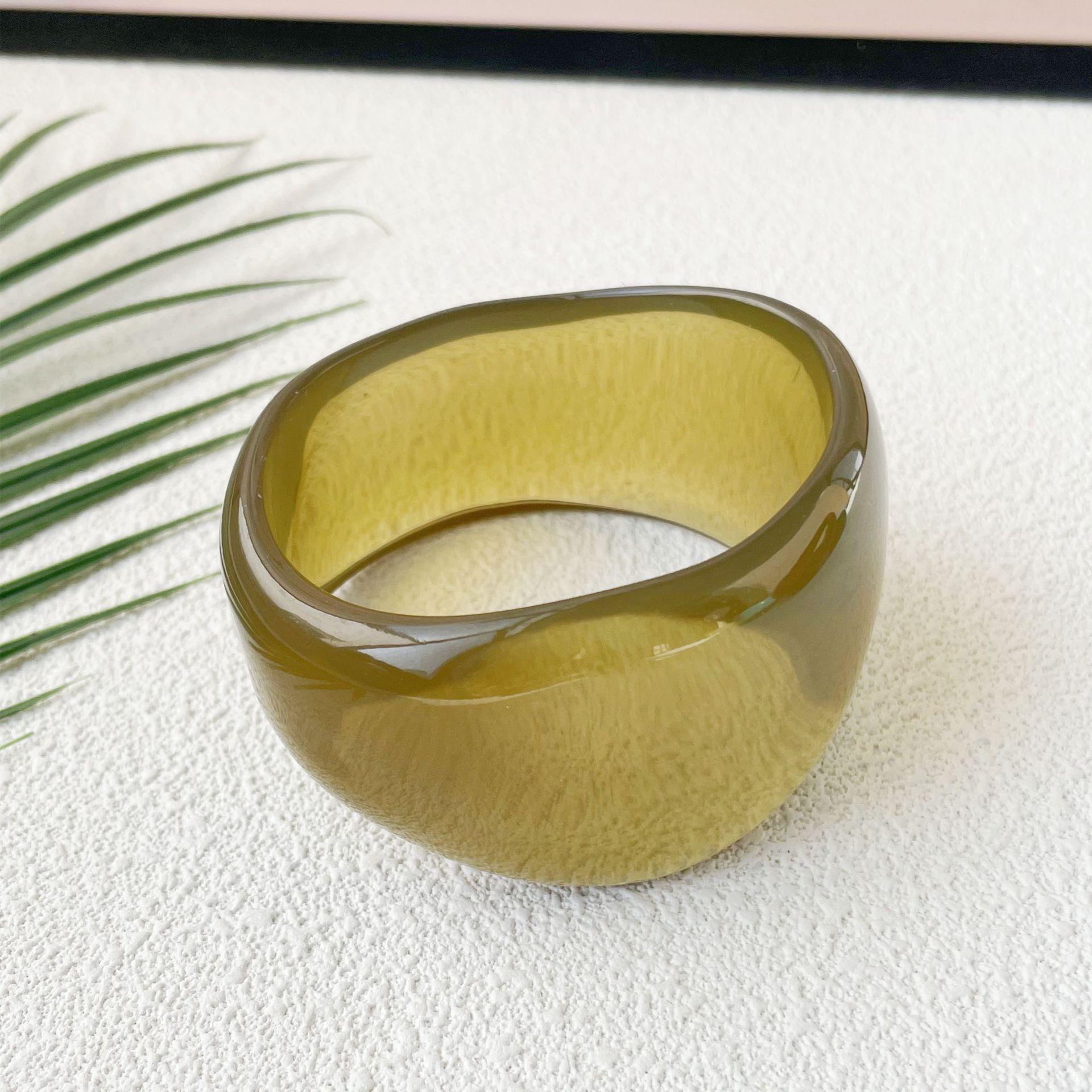 Marble Pattern Acrylic Bracelet Irregular Female