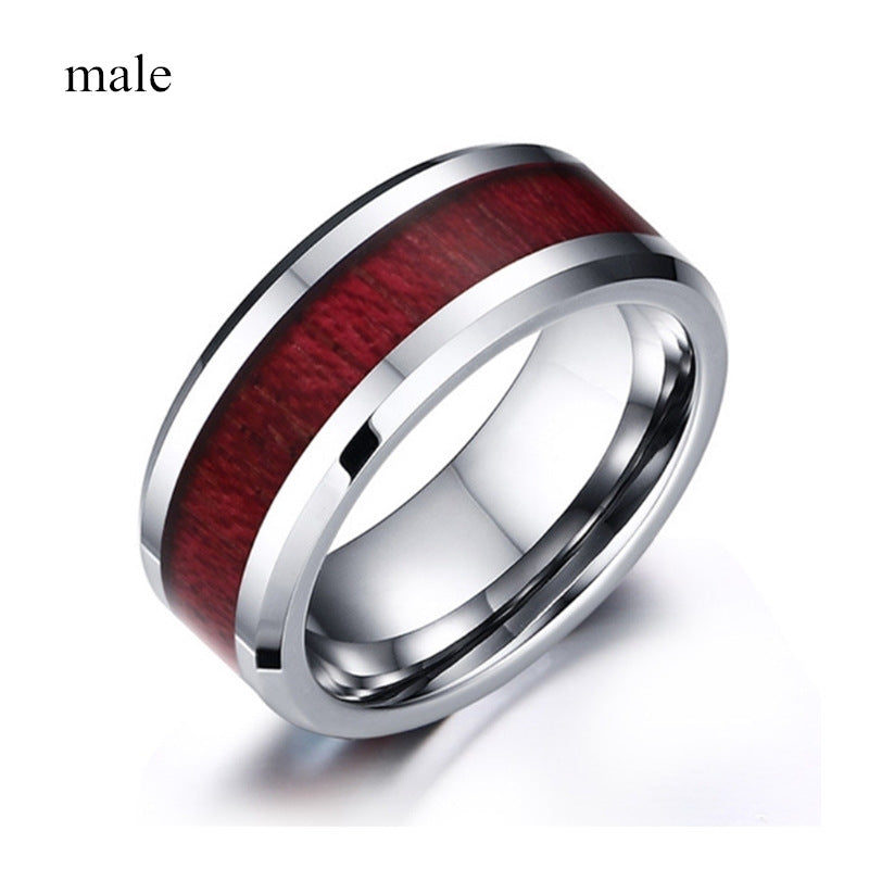 Anillos de mujer con circonitas Anillos de pareja combinados de moda europea y americana para hombres y mujeres