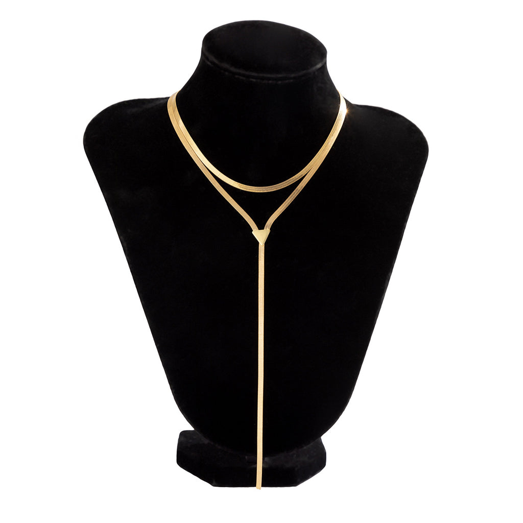 Damen einfache Hip-Hop Schlangenkette