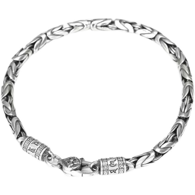 Men's Safety Pattern Bracelet Couple