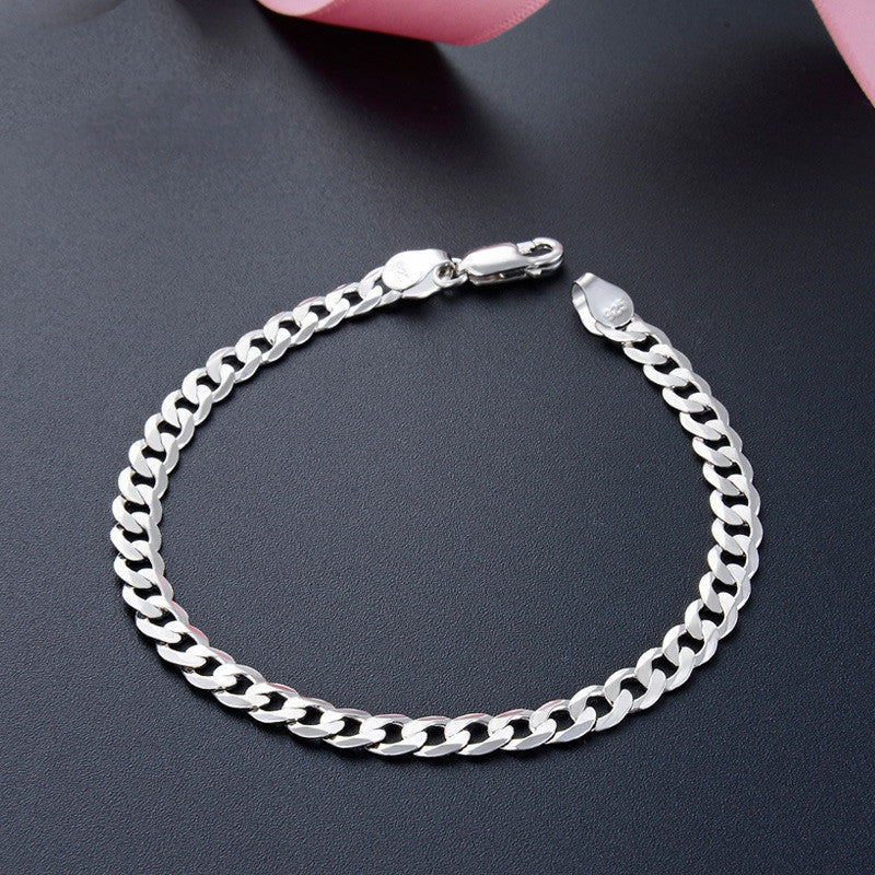 Silber Herren Armband Trend Männer Peitsche