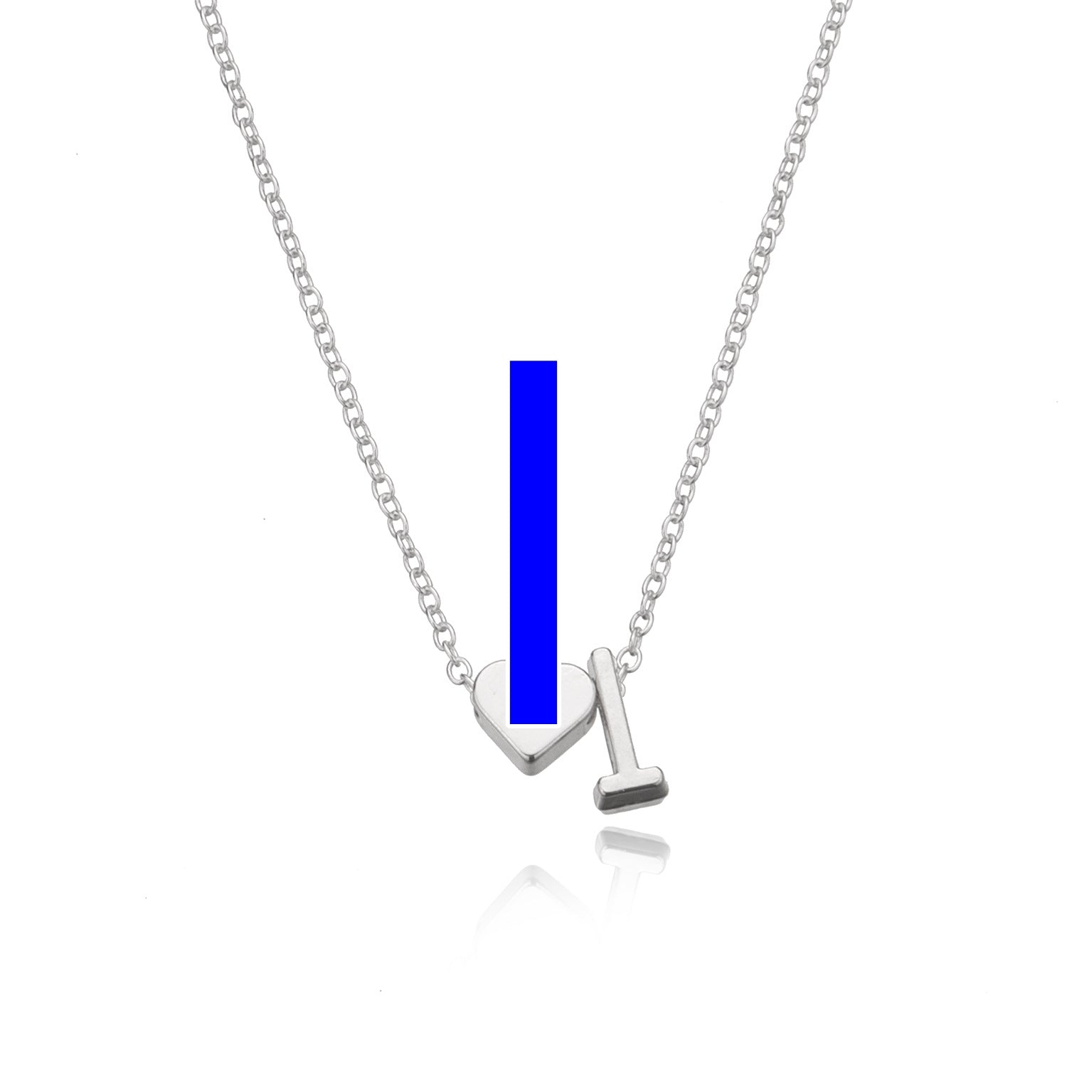 Fashion Exquisite Initial Gold And Silver Clavicle Chain
