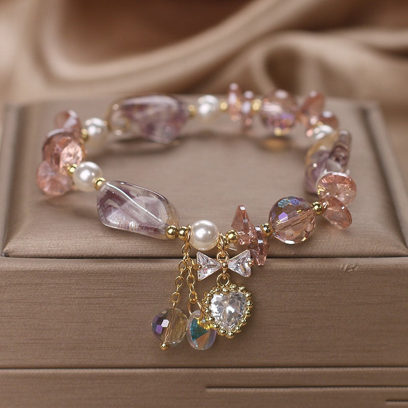 New Women's Sweet Crystal Bracelet Zircon