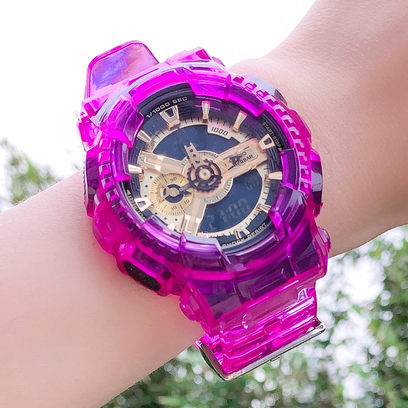 Transparentes integriertes Uhrenarmband-Ersatzset
