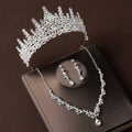 Retro atmosphärische Strass-Geburtstagskrone Haar-Accessoires dreiteiliges Set