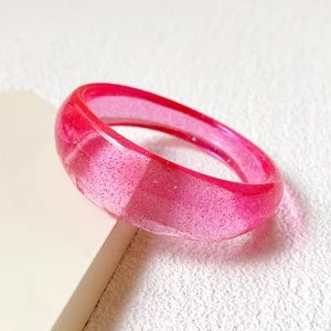 Resin Shaped Bracelet Ladies Fashion