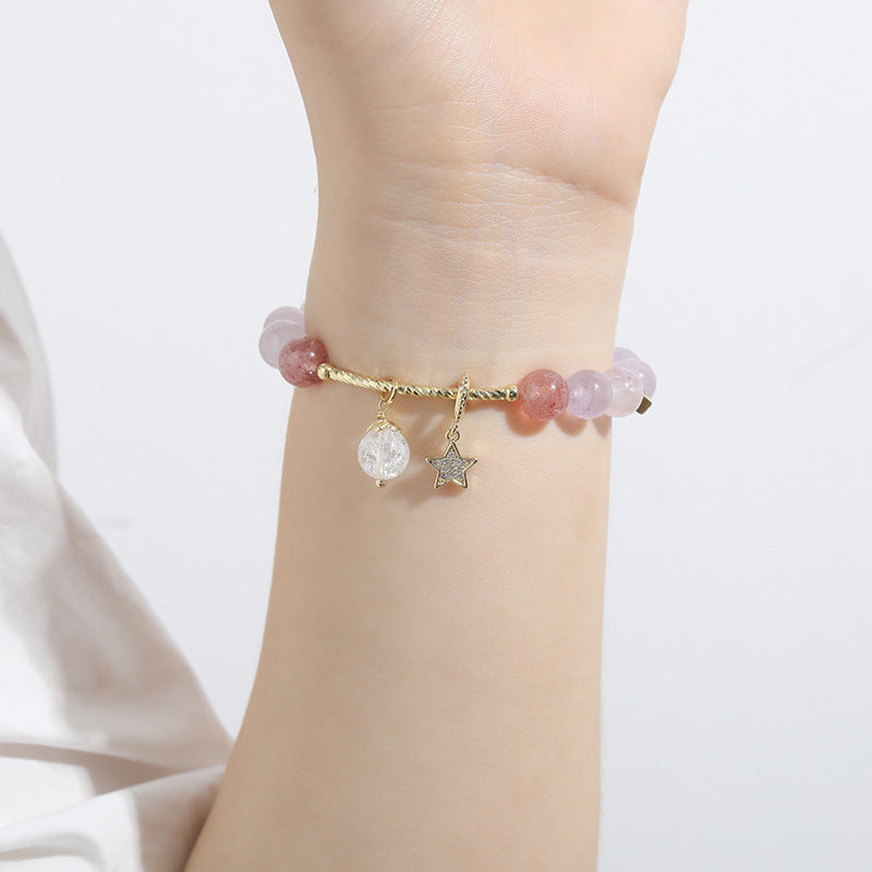 Lavendel Amethyst Armbänder für Frauen