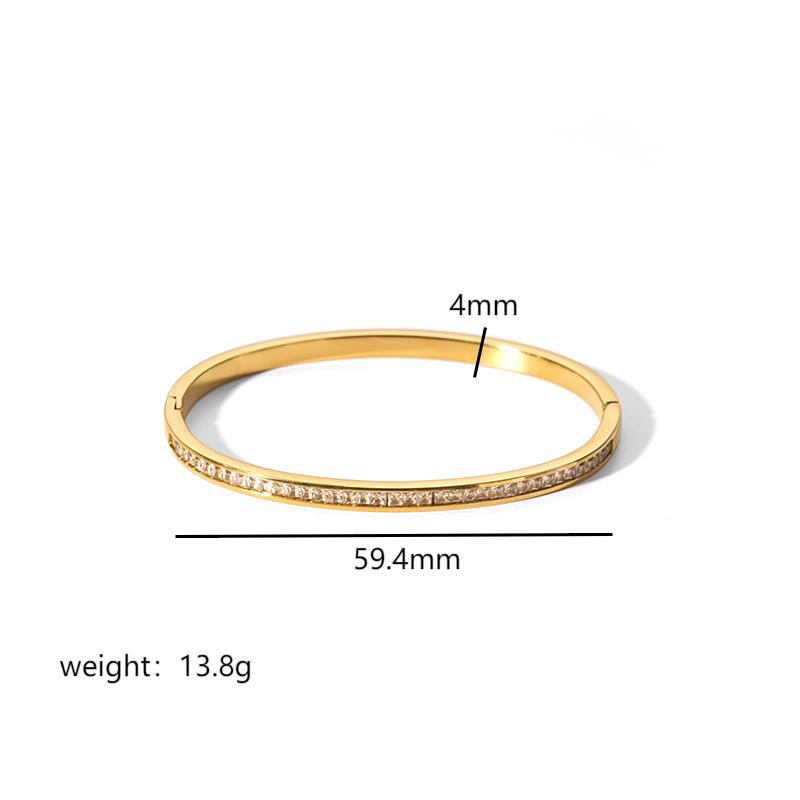 Pulsera de Acero Titanio Estilo Ins con Hebilla de Estrella de Seis Puntas