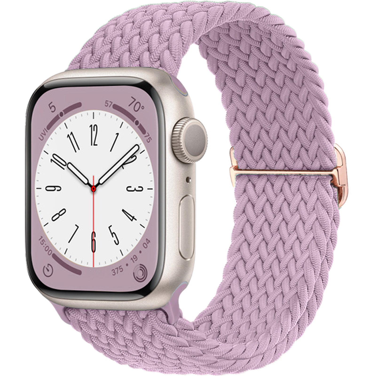 Correa de reloj ajustable de nailon trenzado