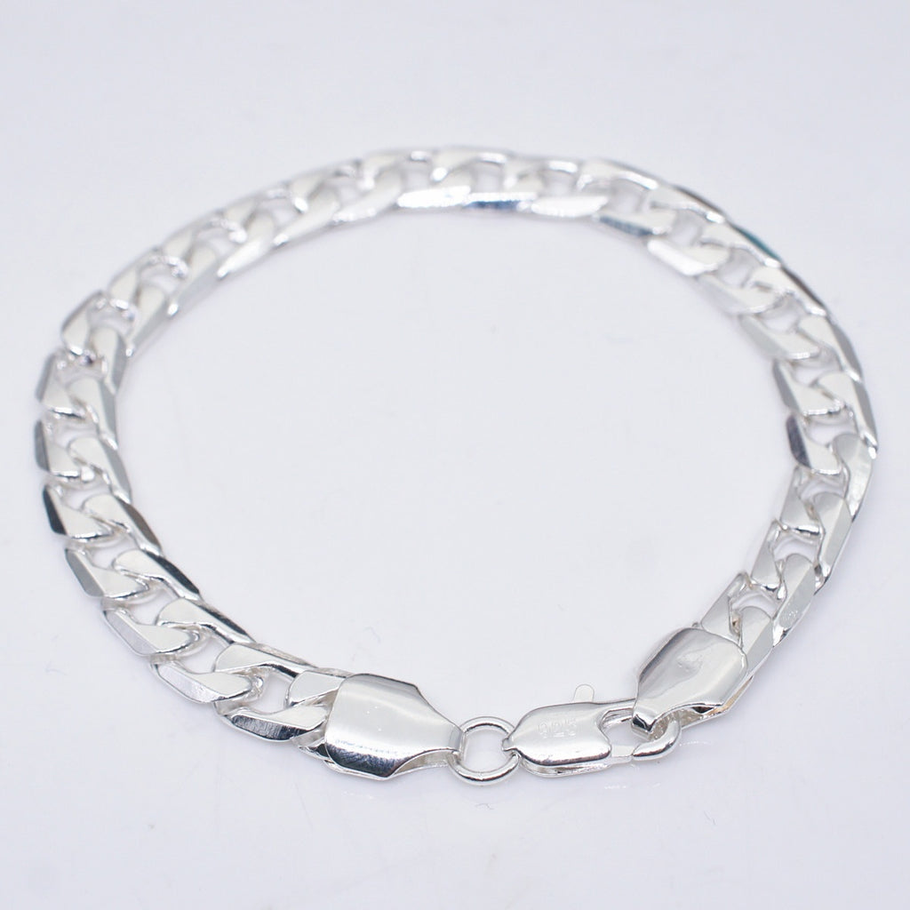 Fashion Silver Plated 8mm Bracelet