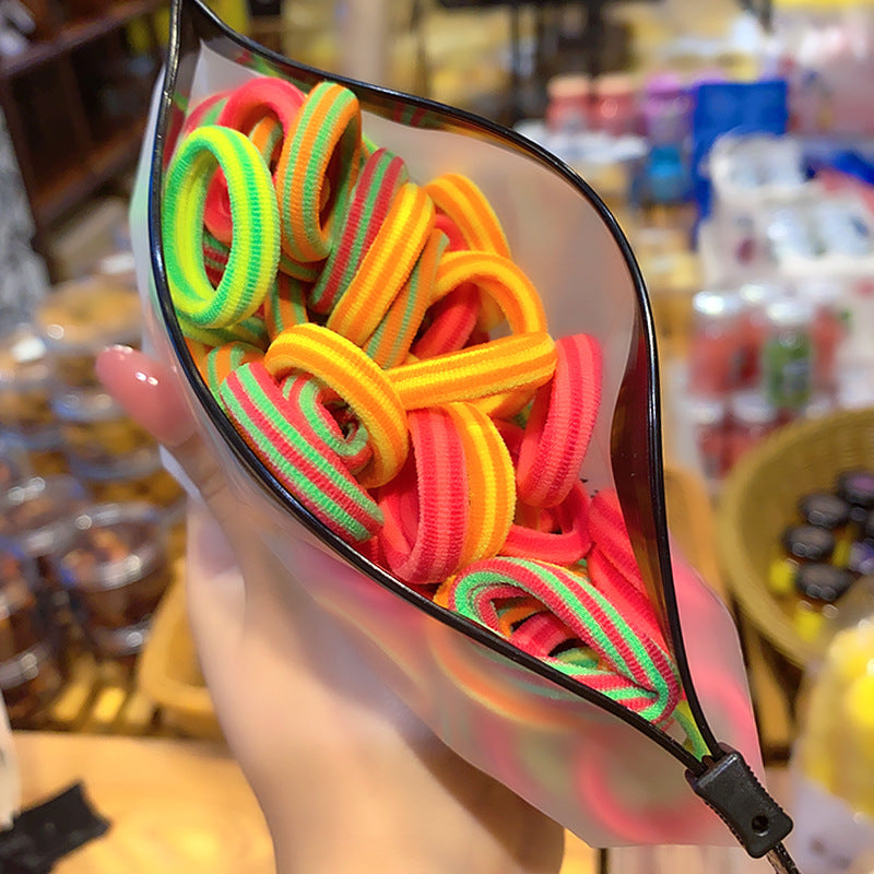 Diadema para niña, diadema colorida para niños, pequeñas bandas elásticas para el cabello