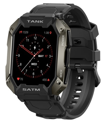 Outdoor Smartwatch 5ATM IP69K Wasserdicht Bluetooth