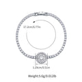 Color-preserving Light Luxury Full Zircon Exquisite Bracelet