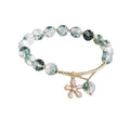 Pequeño diseño simple y próspero, pulsera de cristal con cuentas para una exitosa carrera