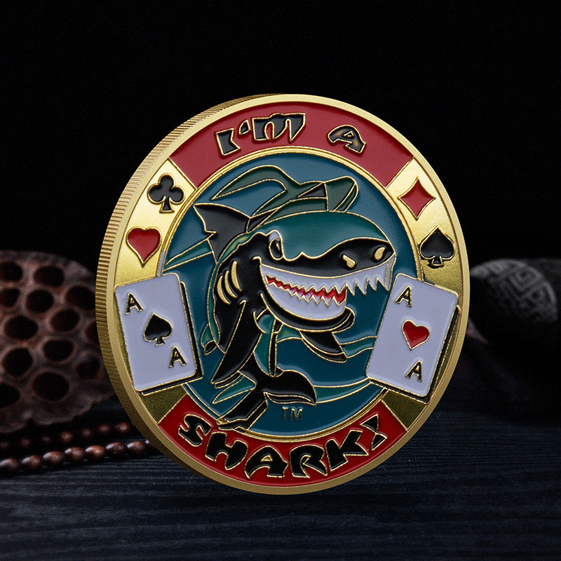Las Vegas Pokerchips Glückspressmünzen