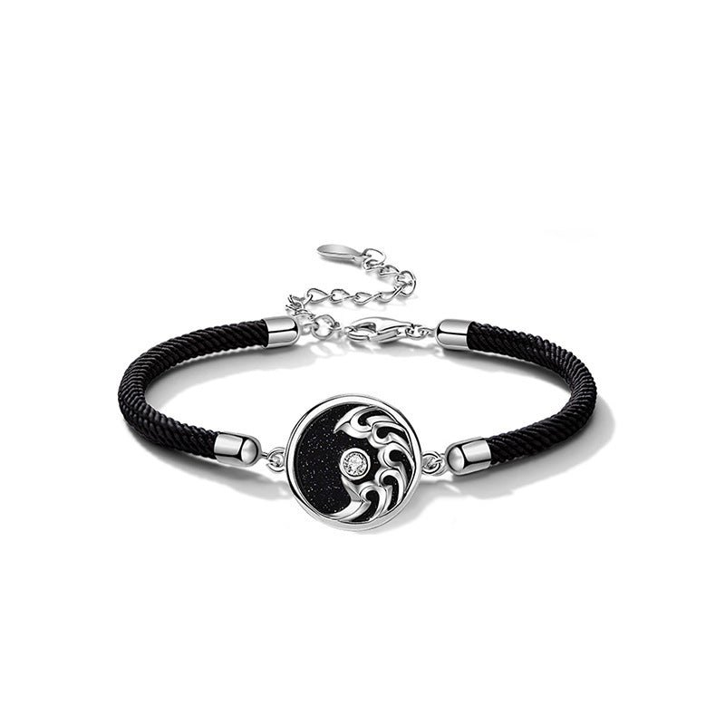 Pulseras de pareja con diseño de interés especial