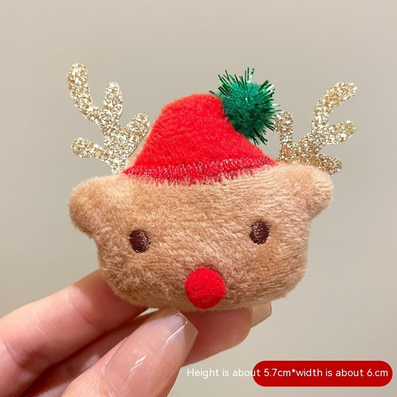 Cartoon Niedlicher Weihnachtsmann Brosche Weihnachts-Festival-Accessoires