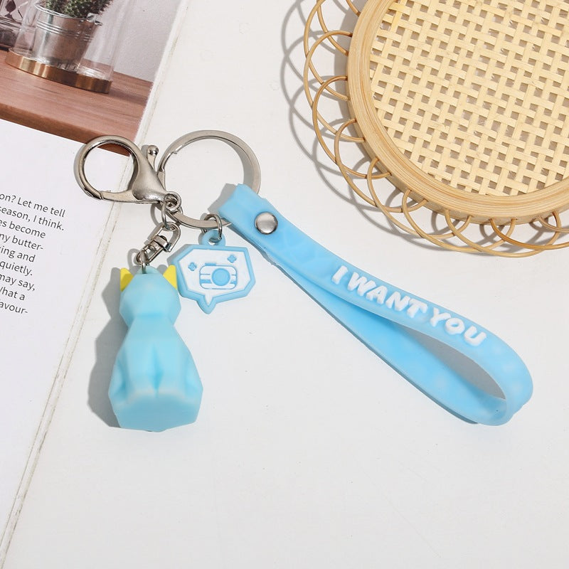 Llavero Colgante de Bolso Pequeño y Moderno para Regalar