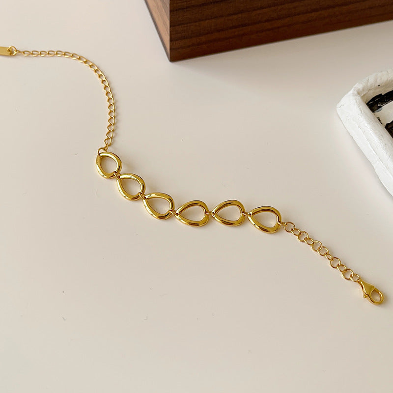 Water Drop Ring Personalized Bracelet Female