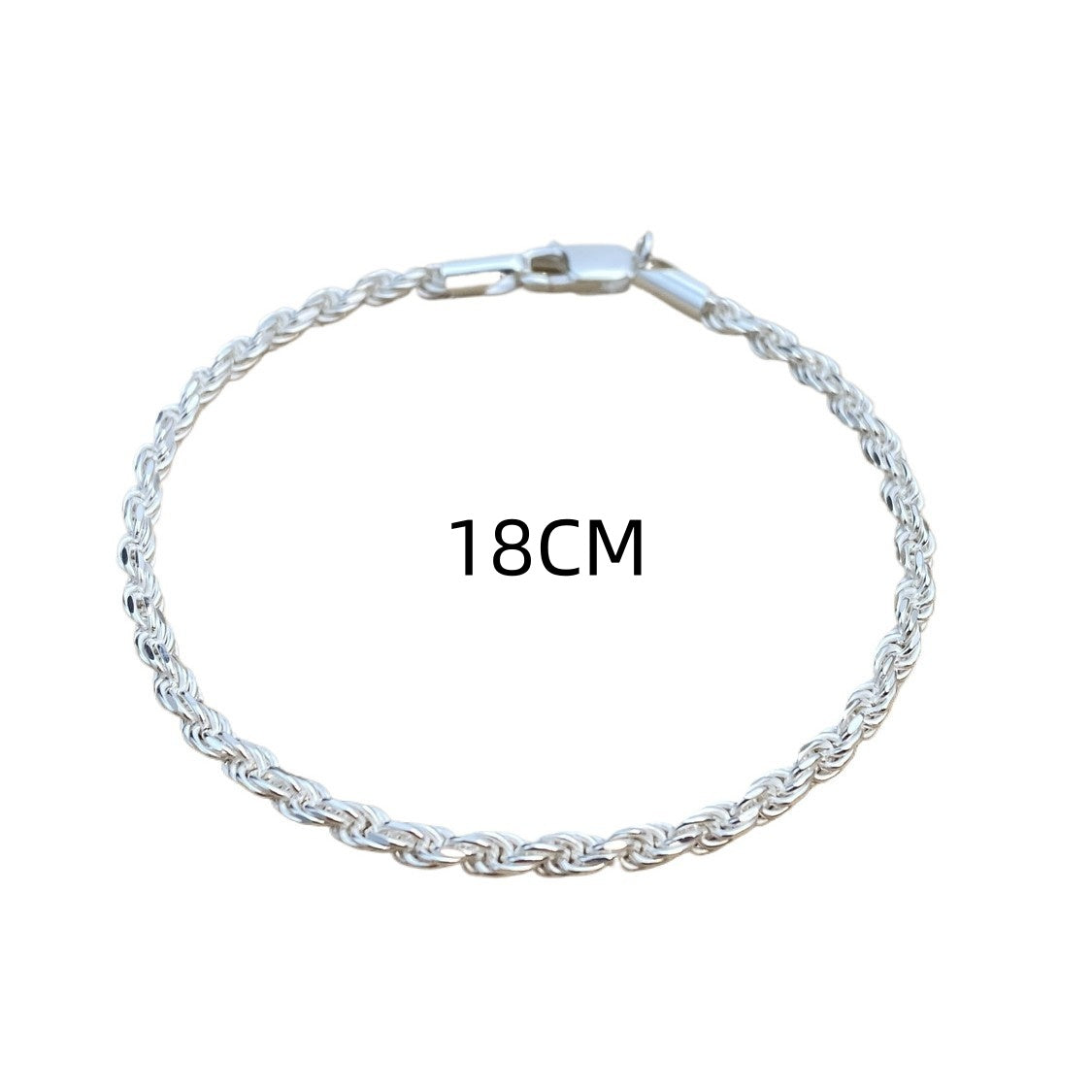 Pulsera sencilla unisex de personalidad retorcida