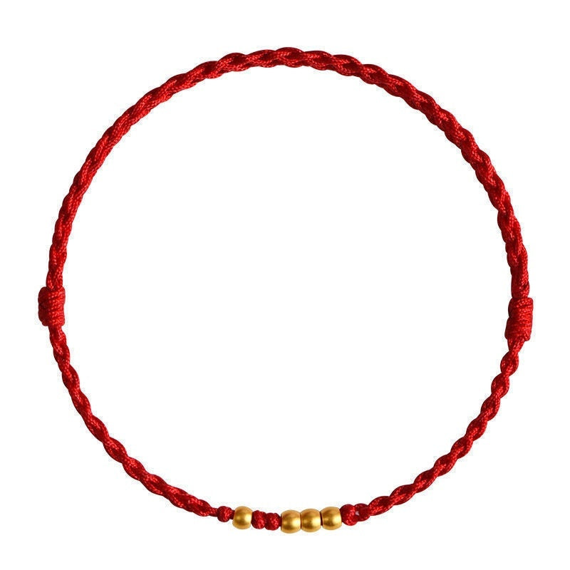 Red Rope Bracelet Hand-woven Love Girlfriends Couple Bracelets