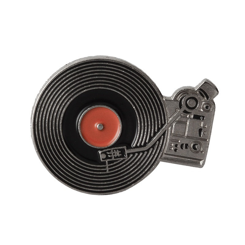 Legierung Totenkopf Finger Tape Brosche