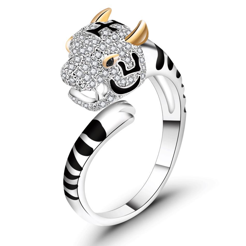 Tierkreisring, Sterling Silber Ring, Damenring, Geburtsjahresring
