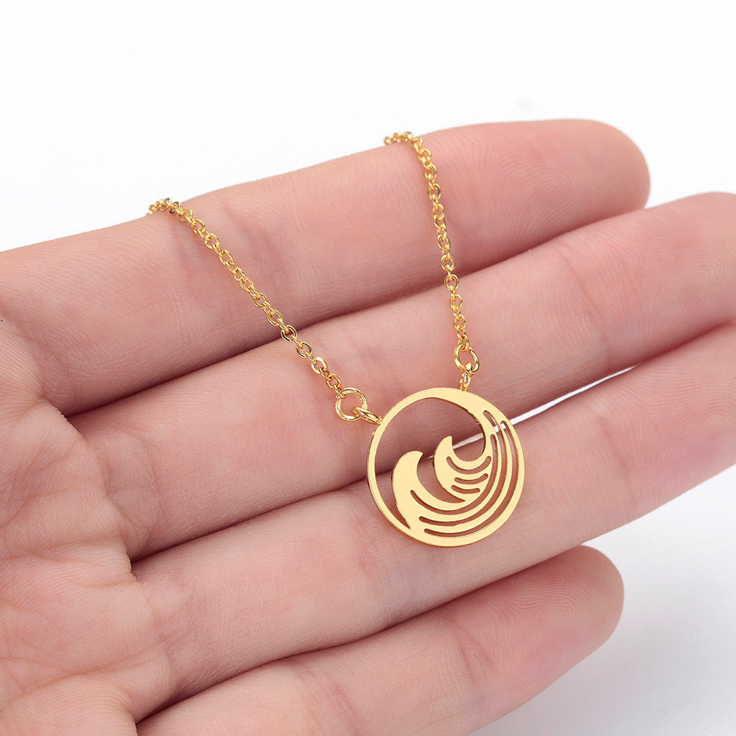 Necklace Stainless Steel Pendant Female Accessories