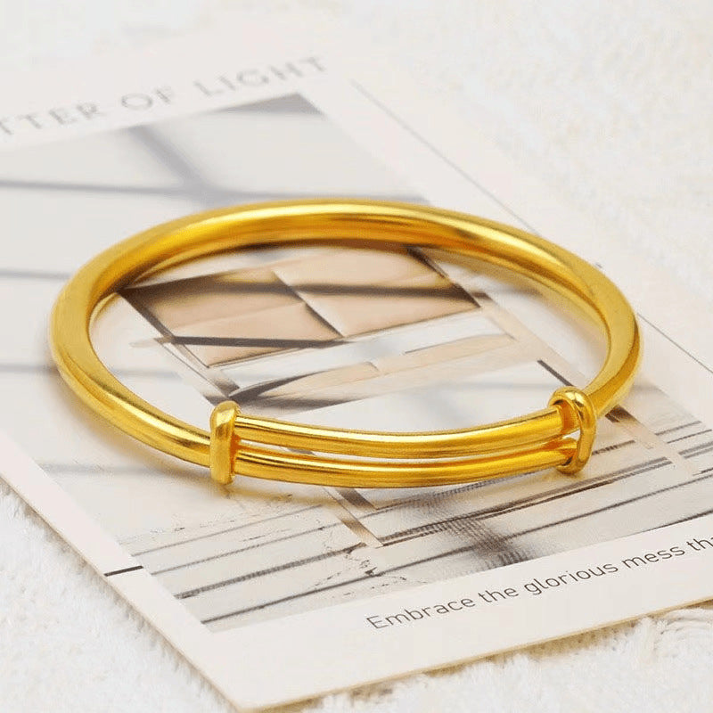 Damenarmband aus 18 Karat Gold, verstellbar