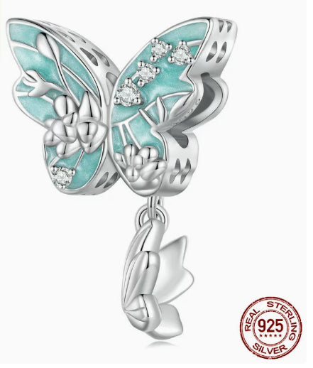 Motorcycle S925 Sterling Silver Pendant Diy Accessories