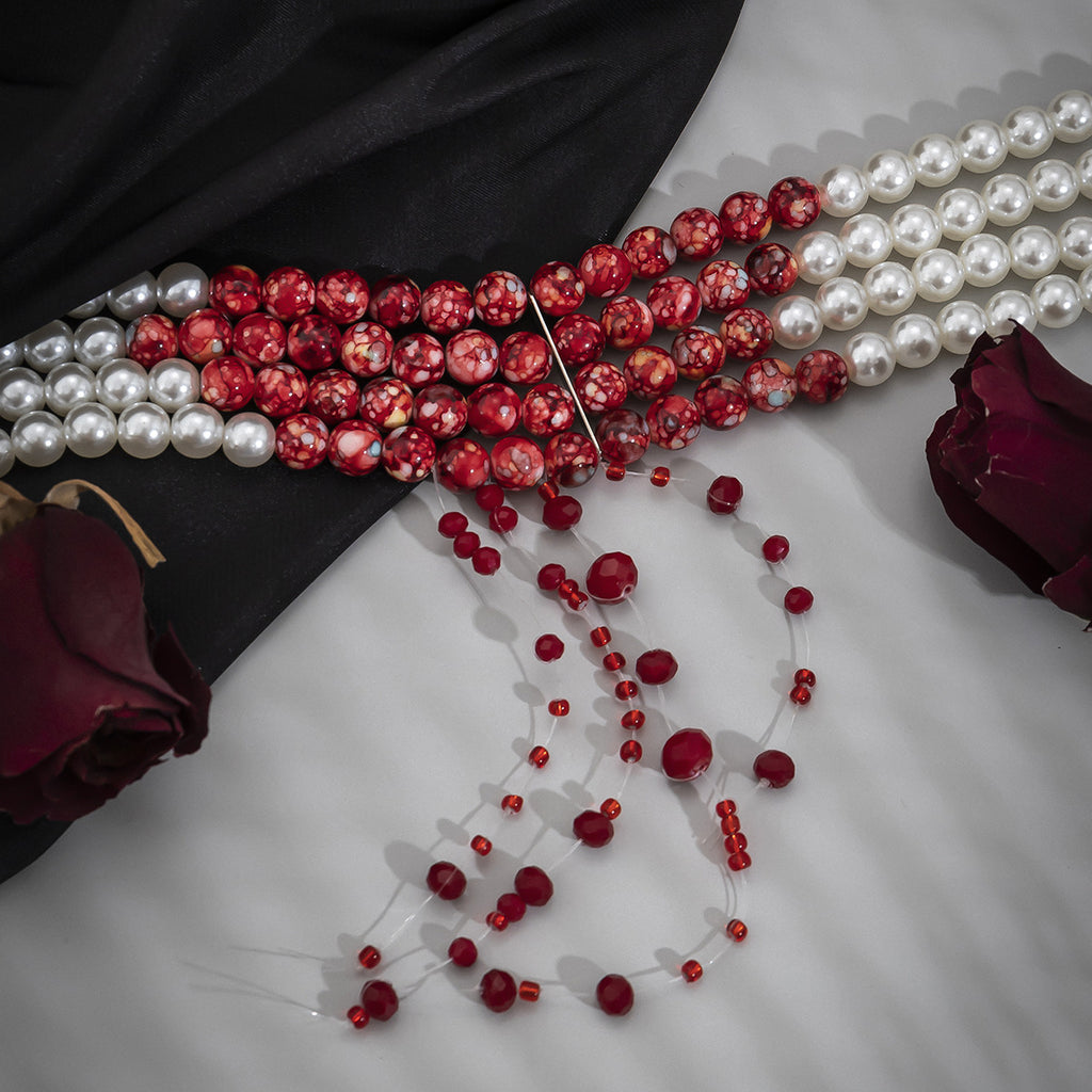 Gothic Perlenkette für Damen