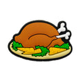 Thanksgiving-Serie Cartoon-Lochschuhe-Schnalle