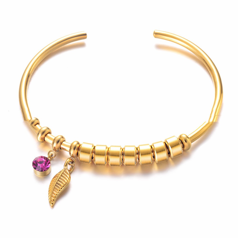 Personalisierbares Familiennamen-Armband aus Edelstahl
