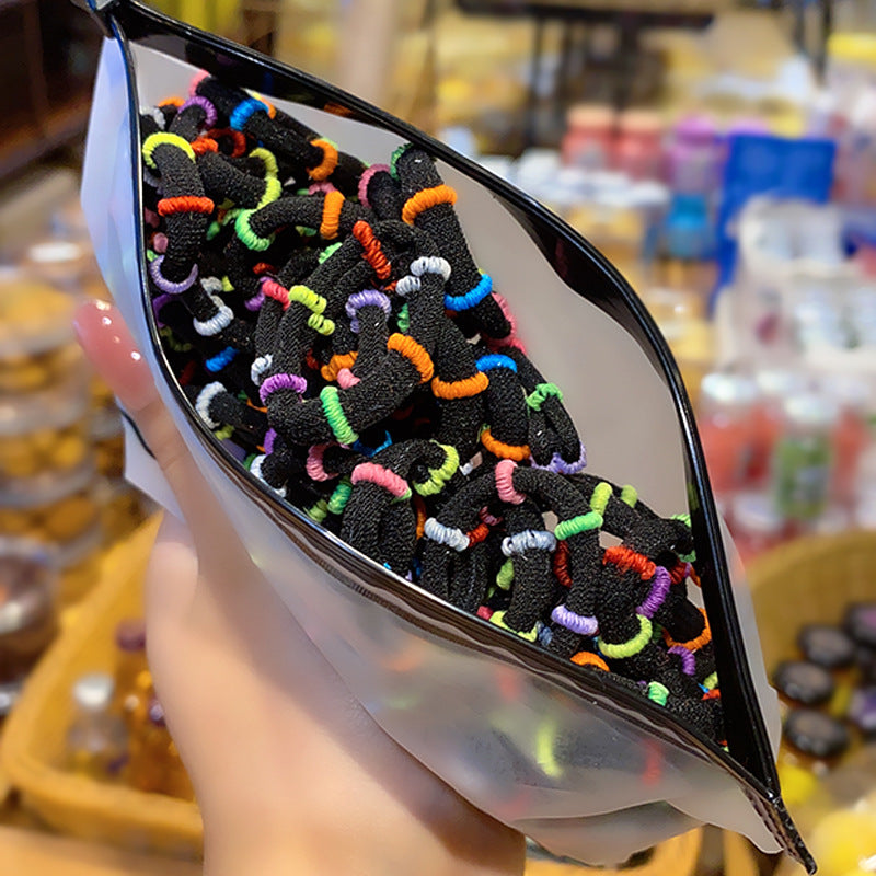 Diadema para niña, diadema colorida para niños, pequeñas bandas elásticas para el cabello