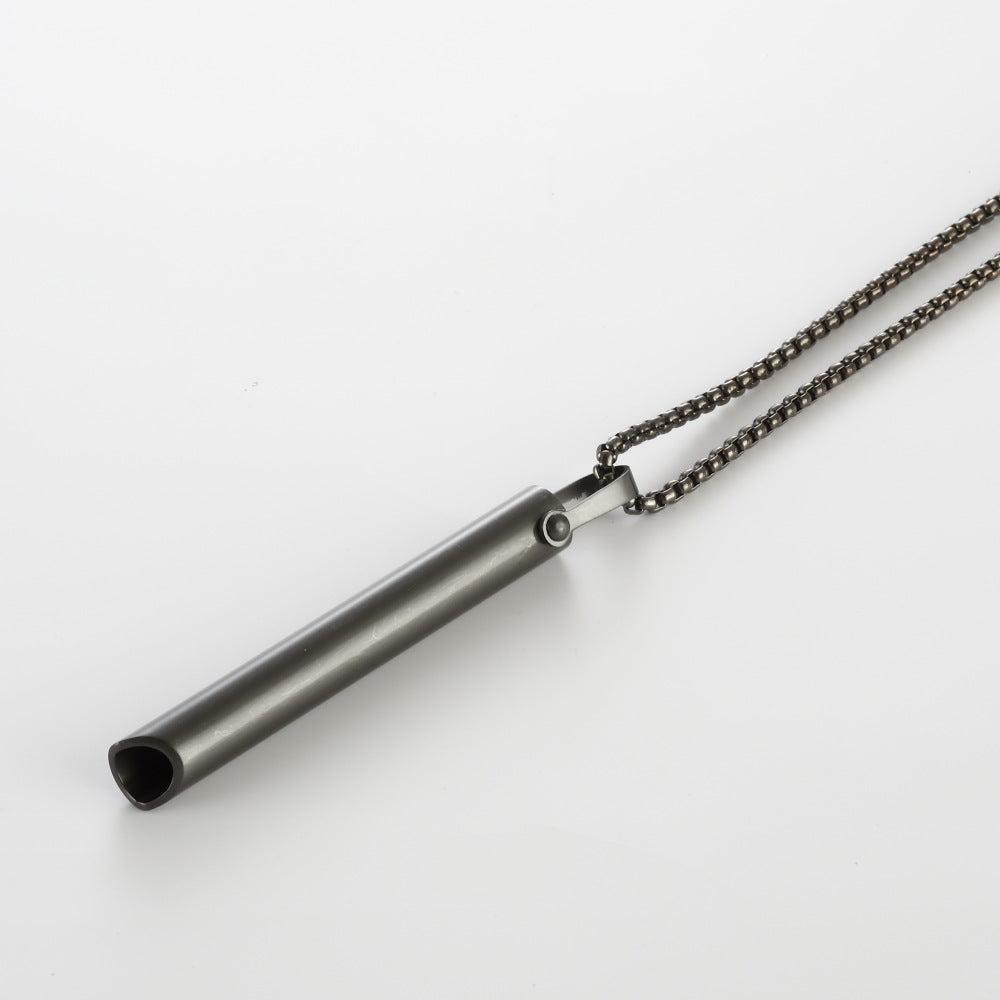 Adjustable Necklace And Ring Relieve Pressure Ornament Stainless Steel Decompression Jewelry