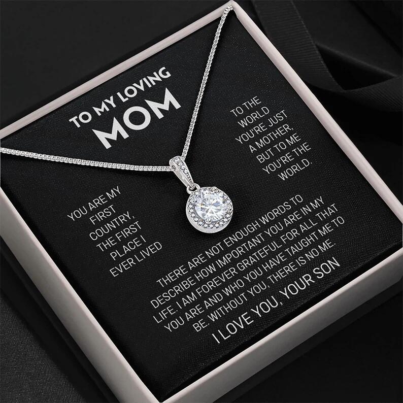 Mikro-Set runde Tasche Karat Diamant Schlüsselbeinkette