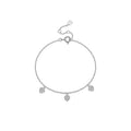 Silbernes Liebesanhängerarmband für Frauen